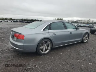 2013 Audi A8 L 3.0L with VIN WAURGAFD3DN002771, listed as a Copart auction lot 51695195 with 117,786 mi miles and Clean Title. Bid and sale history available at carsss.com. Image 3.