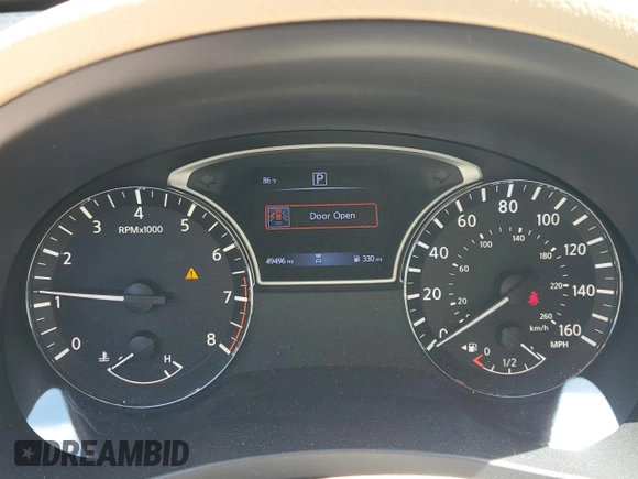 2016 Nissan Altima SR with VIN 1N4AL3AP6GC159323, listed as a Copart auction lot 62834135 with 49,496 mi miles and Salvage title. Bid and sale history available at DreamBid. Image 9.