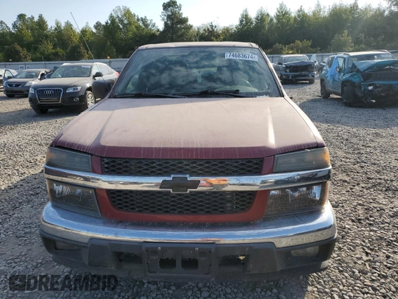 2005 Chevrolet Colorado 1SB LS Z85 with VIN 1GCCS136058211155, listed as a Copart auction lot 74683674 with 137,406 mi miles and Clean Title. Bid and sale history available at carsss.com. Image 5.