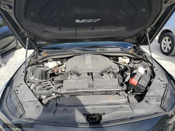 2022 Cadillac CT5 V-Series with VIN 1G6DR5RW7N0128080, listed as a Copart auction lot 70017984 with 17,384 mi miles and Salvage Title. Bid and sale history available at carsss.com. Image 11.