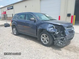 2013 Chevrolet Equinox LS z VIN 2GNALBEK7D6190014, wystawiony jako IAAI lot #42159617 z przebiegiem 155 046 mil mil oraz . Historia ofert i sprzedaży dostępna na DreamBid. Obrazek 1.