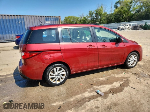 2014 Mazda 5 Sport z VIN JM1CW2BL5E0163569, wystawiony jako Copart lot #65799235 z przebiegiem 234 139 mil mil oraz Nie do naprawy • Non repairable. Historia ofert i sprzedaży dostępna na DreamBid. Obrazek 3.