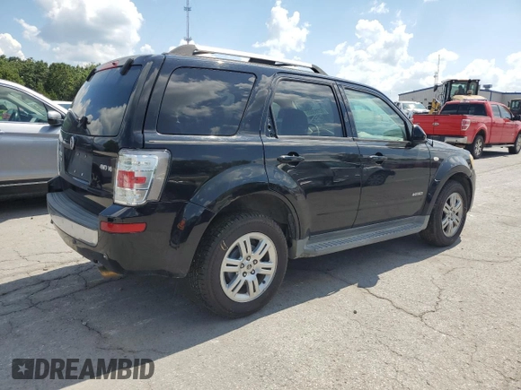 2008 Mercury Mariner Premier z VIN 4M2CU97148KJ50465, wystawiony jako Copart lot #62383805 z przebiegiem 231 347 mil mil oraz Szkoda całkowita • Salvage title. Historia ofert i sprzedaży dostępna na DreamBid. Obrazek 3.