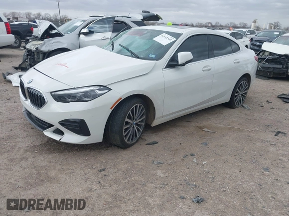 2022 BMW 2 Series 228i with VIN WBA53AK04N7J89232, listed as a IAAI auction lot 41692549 with 1 mi miles. Bid and sale history available at carsss.com. Image 16.