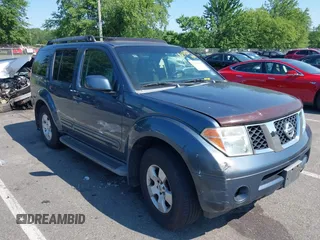 2005 Nissan Pathfinder SE with VIN 5N1AR18W55C778885, listed as a IAAI auction lot 42541827 with 147,853 mi miles and . Bid and sale history available at DreamBid. Image 12.