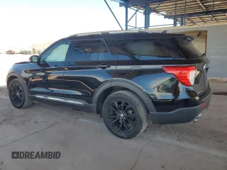 2021 Ford Explorer Limited with VIN 1FMSK8FH9MGB05529, listed as a Copart auction lot 51064645 with 52,626 mi miles and Salvage Title. Bid and sale history available at carsss.com. Image 2.