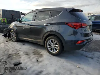 2017 Hyundai Santa Fe Sport 2.0T with VIN 5XYZU4LAXHG482036, listed as a Copart auction lot 41464085 with 85,193 mi miles and Salvage Title. Bid and sale history available at carsss.com. Image 2.