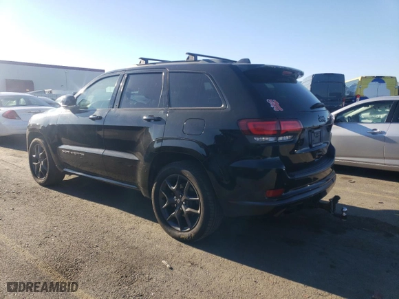 2019 Jeep Grand Cherokee Limited X with VIN 1C4RJFBT0KC576784, listed as a Copart auction lot 82621404 with 84,512 mi miles and Salvage Title. Bid and sale history available at carsss.com. Image 2.