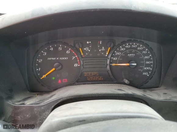 2005 Chevrolet Colorado Z85 with VIN 1GCCS148458160145, listed as a Copart auction lot 53097895 with 126,856 mi miles and Clean Title. Bid and sale history available at carsss.com. Image 9.
