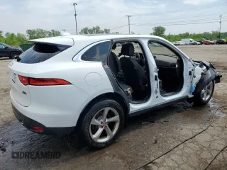 2019 Jaguar F-Pace 25t with VIN SADCS2FX2KA606070, listed as a Copart auction lot 54978434 with 104,200 mi miles and Salvage title. Bid and sale history available at DreamBid. Image 3.