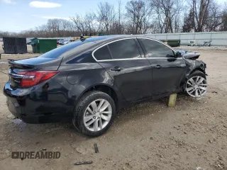 2014 Buick Regal with VIN 2G4GK5EXXE9318177, listed as a Copart auction lot 50540725 with 91,157 mi miles and Non Repairable. Bid and sale history available at DreamBid. Image 3.