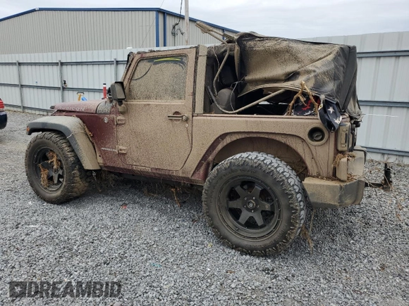 2008 Jeep Wrangler Rubicon with VIN 1J4GA64118L537031, listed as a Copart auction lot 78705164 with Not provided miles and Salvage title. Bid and sale history available at DreamBid. Image 2.