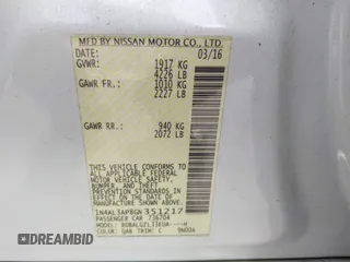 2016 Nissan Altima 2.5 S with VIN 1N4AL3AP8GN351217, listed as a IAAI auction lot 41933443 with 100,523 mi miles. Bid and sale history available at carsss.com. Image 9.