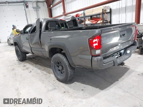 2021 Toyota Tacoma SR with VIN 3TYRX5GN8MT011370, listed as a IAAI auction lot 41287330 with 73,447 mi miles and . Bid and sale history available at DreamBid. Image 3.