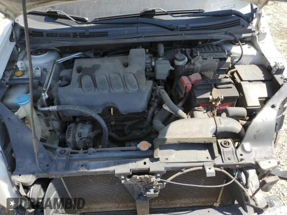 2010 Nissan Sentra SL with VIN 3N1AB6AP5AL710872, listed as a Copart auction lot 57518185 with 158,564 mi miles and Salvage title. Bid and sale history available at DreamBid. Image 11.