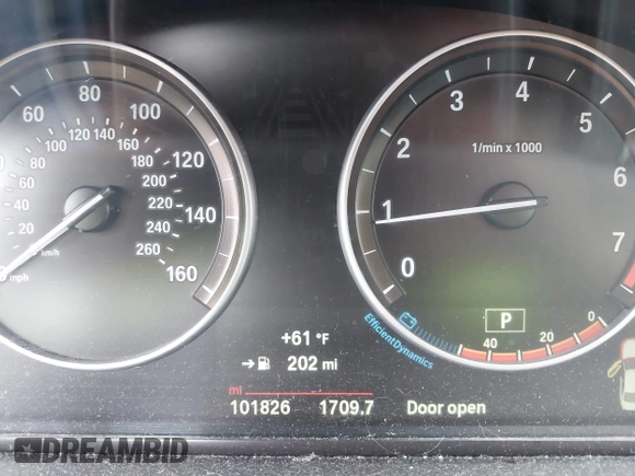 2015 BMW 5 Series 528i xDrive with VIN WBA5A7C56FD626542, listed as a IAAI auction lot 42214621 with 101,826 mi miles and . Bid and sale history available at DreamBid. Image 15.