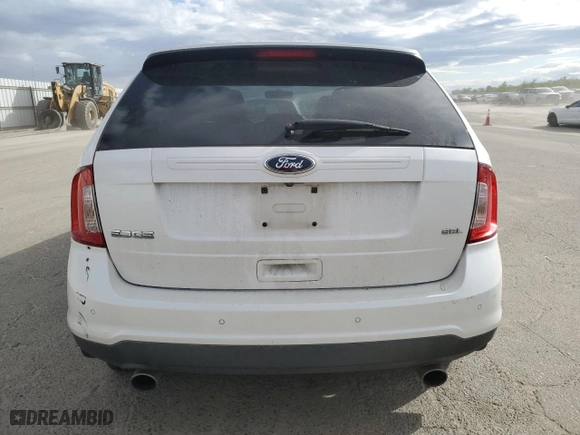 2014 Ford Edge SEL with VIN 2FMDK3JC6EBB41422, listed as a Copart auction lot 46668315 with 181,195 mi miles and Salvage Title. Bid and sale history available at carsss.com. Image 6.