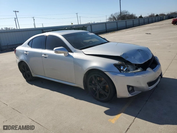 2011 Lexus IS 350 with VIN JTHBE5C20B5025313, listed as a Copart auction lot 42954785 with 228,880 mi miles and Salvage Title. Bid and sale history available at carsss.com. Image 4.