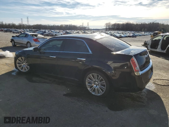 2012 Chrysler 300 with VIN 2C3CCAET0CH225360, listed as a Copart auction lot 49390985 with 262,817 mi miles and Salvage Title. Bid and sale history available at carsss.com. Image 2.
