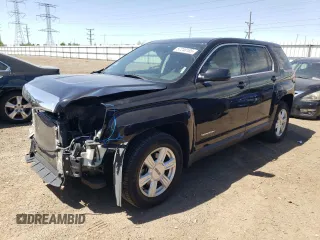 2015 GMC Terrain SLE z VIN 2GKFLVEK4F6194951, wystawiony jako Copart lot #57240185 z przebiegiem 59 345 mil mil oraz Szkoda całkowita • Salvage title. Historia ofert i sprzedaży dostępna na DreamBid. Obrazek 1.