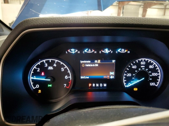 2022 Ford F-150 XL with VIN 1FTEX1EP0NKF25133, listed as a Copart auction lot 49824785 with 50,472 mi miles and Salvage title. Bid and sale history available at DreamBid. Image 9.
