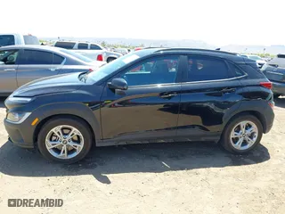 2023 Hyundai Kona SEL with VIN KM8K6CAB9PU990203, listed as a IAAI auction lot 42121756 with 40,537 mi miles. Bid and sale history available at carsss.com. Image 14.