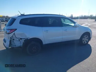 2016 Chevrolet Traverse LT z VIN 1GNKRHKD0GJ271990, wystawiony jako IAAI lot #41286827 z przebiegiem 115 216 mil mil oraz . Historia ofert i sprzedaży dostępna na DreamBid. Obrazek 6.
