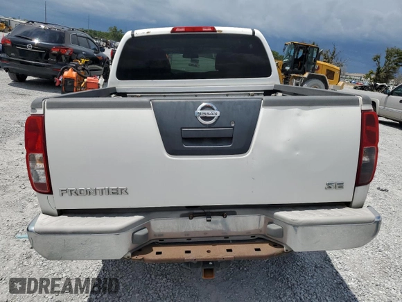 2005 Nissan Frontier LE with VIN 1N6AD07U65C417532, listed as a Copart auction lot 61588315 with 197,514 mi miles and Salvage title. Bid and sale history available at DreamBid. Image 6.