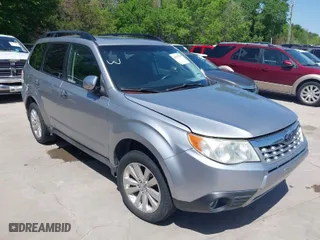2012 Subaru Forester 2.5X Limited with VIN JF2SHBEC0CH435852, listed as a IAAI auction lot 42017560 with 166,073 mi miles. Bid and sale history available at carsss.com. Image 1.