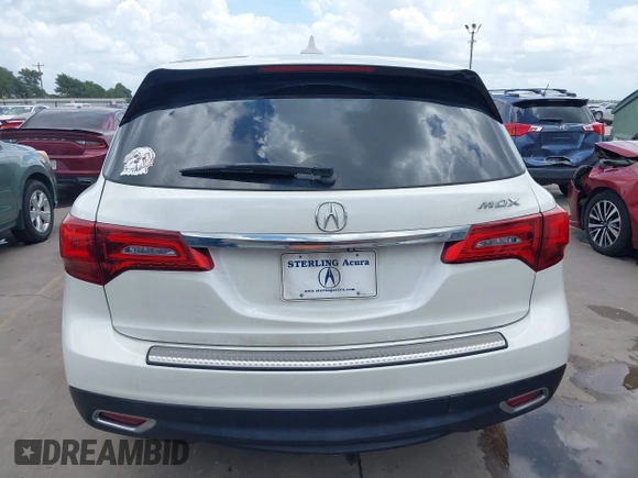 2014 Acura MDX Tech Pkg with VIN 5FRYD3H40EB007845, listed as a IAAI auction lot 39664732 with 79,420 mi miles. Bid and sale history available at carsss.com. Image 16.