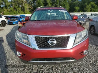 2015 Nissan Pathfinder Platinum with VIN 5N1AR2MN2FC697024, listed as a Copart auction lot 61791855 with 93,366 mi miles and Salvage title. Bid and sale history available at DreamBid. Image 5.