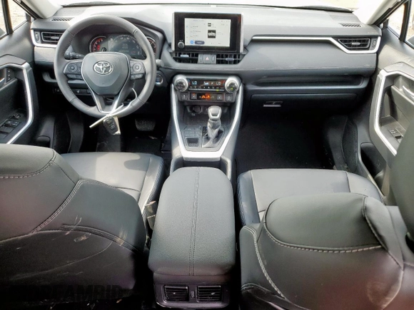 2025 Toyota RAV4 XLE Premium with VIN 2T3A1RFV6SC501208, listed as a Copart auction lot 58130915 with 5,196 mi miles and Salvage title. Bid and sale history available at DreamBid. Image 8.