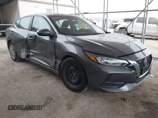 2023 Nissan Sentra S with VIN 3N1AB8BVXPY302386, listed as a IAAI auction lot 41178166 with 15,489 mi miles and . Bid and sale history available at DreamBid. Image 1.