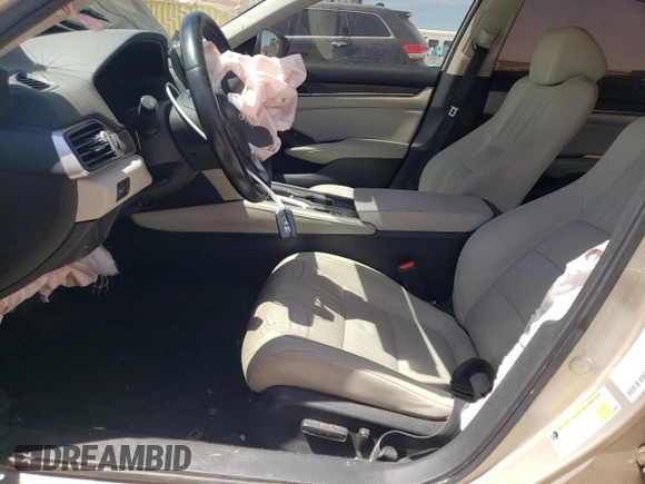 2018 Honda Accord EX-L z VIN 1HGCV1F50JA035528, wystawiony jako Copart lot #53730665 z przebiegiem 71 394 mil mil oraz Szkoda całkowita • Salvage title. Historia ofert i sprzedaży dostępna na DreamBid. Obrazek 7.
