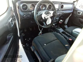 2018 Jeep Wrangler Sport with VIN 1C4GJXAG7JW188322, listed as a Copart auction lot 87352914 with 101,964 mi miles and Salvage Title. Bid and sale history available at carsss.com. Image 8.