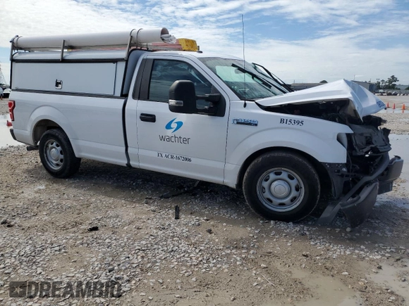 2019 Ford F-150 XL with VIN 1FTMF1C55KKD84717, listed as a Copart auction lot 55502855 with 179,343 mi miles and Clean title. Bid and sale history available at DreamBid. Image 4.