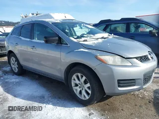 2007 Mazda CX-7 Grand Touring with VIN JM3ER293970124306, listed as a IAAI auction lot 41563202 with 185,928 mi miles. Bid and sale history available at carsss.com. Image 1.