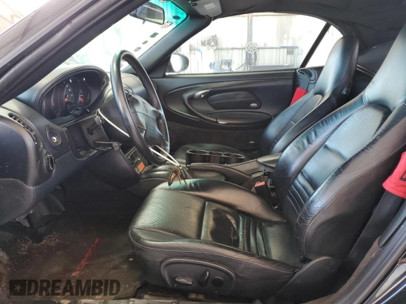 2001 Porsche 911 with VIN WP0CA29921S651773, listed as a Copart auction lot 55867785 with 111,563 mi miles and Salvage title. Bid and sale history available at DreamBid. Image 7.