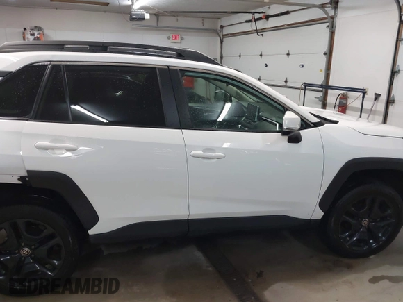 2023 Toyota RAV4 Adventure with VIN 2T3J1RFV6PW369380, listed as a IAAI auction lot 41708126 with 33,683 mi miles. Bid and sale history available at carsss.com. Image 13.