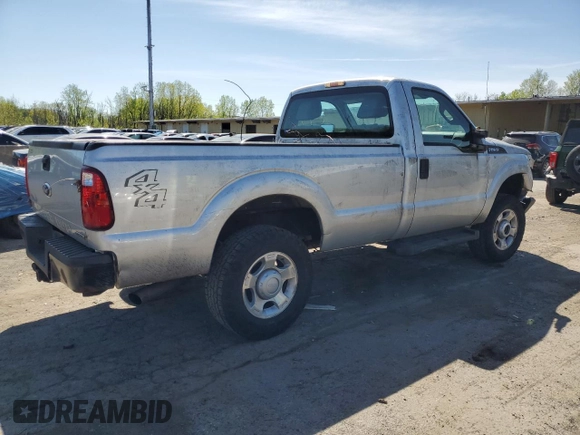 2012 Ford F-250 XL with VIN 1FTBF2B64CEA04600, listed as a Copart auction lot 54930025 with 127,925 mi miles and Salvage title. Bid and sale history available at DreamBid. Image 3.