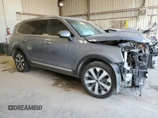 2022 Kia Telluride S with VIN 5XYP64HC4NG265525, listed as a Copart auction lot 48192545 with 77,096 mi miles and Salvage title. Bid and sale history available at DreamBid. Image 4.