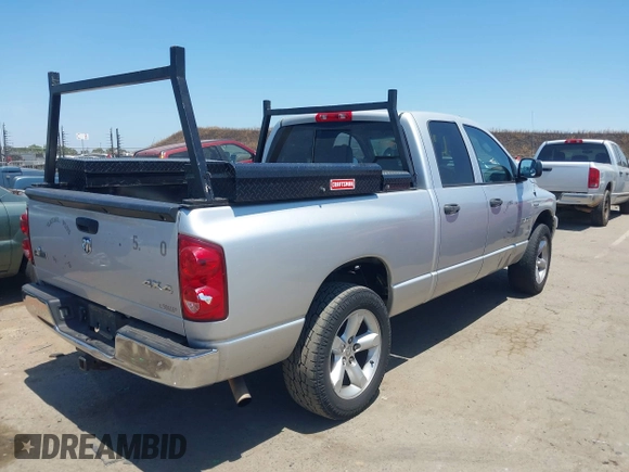 2008 Dodge 1500 SLT z VIN 1D7HU18208S623689, wystawiony jako IAAI lot #42402354 z przebiegiem 193 289 mil mil oraz . Historia ofert i sprzedaży dostępna na DreamBid. Obrazek 4.