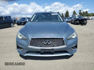 2019 Infiniti Q50 Luxe z VIN JN1EV7APXKM517090, wystawiony jako Copart lot #56740215 z przebiegiem 69 702 mil mil oraz Szkoda całkowita • Salvage title. Historia ofert i sprzedaży dostępna na DreamBid. Obrazek 5.