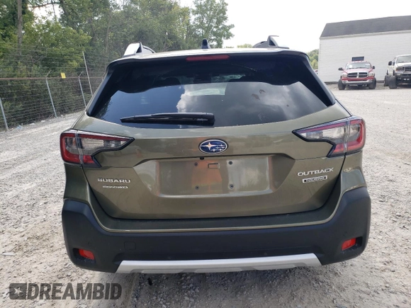 2025 Subaru Outback Touring with VIN 4S4BTAPC4S3117535, listed as a Copart auction lot 68110254 with 1,246 mi miles and Salvage Title. Bid and sale history available at carsss.com. Image 6.