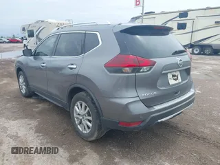 2019 Nissan Rogue SV with VIN KNMAT2MT9KP553123, listed as a IAAI auction lot 41954573 with 113,744 mi miles and . Bid and sale history available at DreamBid. Image 3.