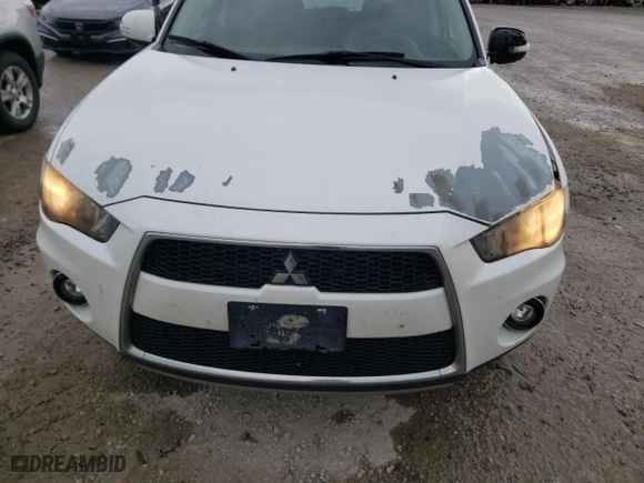 2010 Mitsubishi Outlander SE with VIN JA4AS3AW6AZ001289, listed as a Copart auction lot 53610374 with 199,031 mi miles and Salvage Title. Bid and sale history available at carsss.com. Image 12.