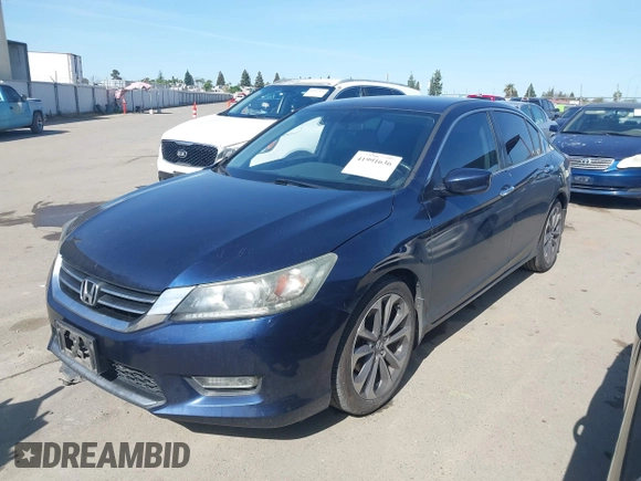 2013 Honda Accord Sport with VIN 1HGCR2F55DA139446, listed as a IAAI auction lot 41991636 with 178,272 mi miles and . Bid and sale history available at DreamBid. Image 17.