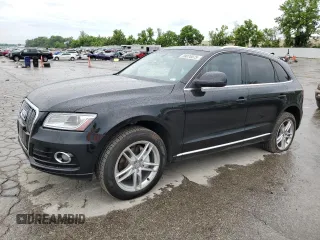 2014 Audi Q5 Premium Plus with VIN WA1LFAFP5EA124279, listed as a Copart auction lot 58078875 with 145,863 mi miles and Salvage title. Bid and sale history available at DreamBid. Image 1.