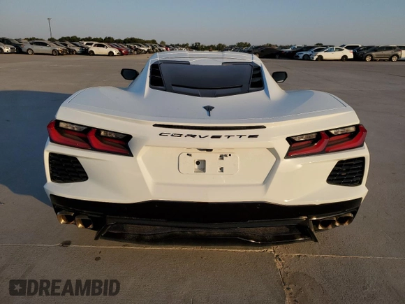 2022 Chevrolet Corvette 1LT with VIN 1G1YA2D44N5110707, listed as a Copart auction lot 75176874 with 12,056 mi miles and Clean Title. Bid and sale history available at carsss.com. Image 6.