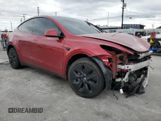 2024 Tesla Model Y Long Range с VIN 7SAYGDEE5RA251895, выставлен на аукционе Copart как лот 50180245 с пробегом 14 199 миль миль и Списание • Salvage title. История ставок и продаж доступна на DreamBid. Изображение 4.